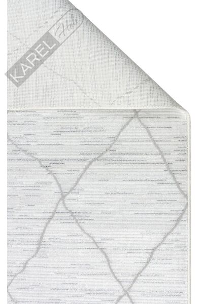 Sateen Lux St 908 Grey Hav Toz Vermez Modern Halı