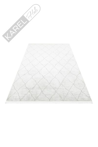 Sateen Lux St 908 Grey Hav Toz Vermez Modern Halı