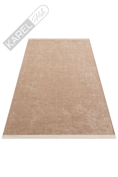 LIZA KILIM LIZ 02 VIZON Hav Toz Vermez Kaymaz Tabanlı Yıkanabilir Düz Renk Kilim