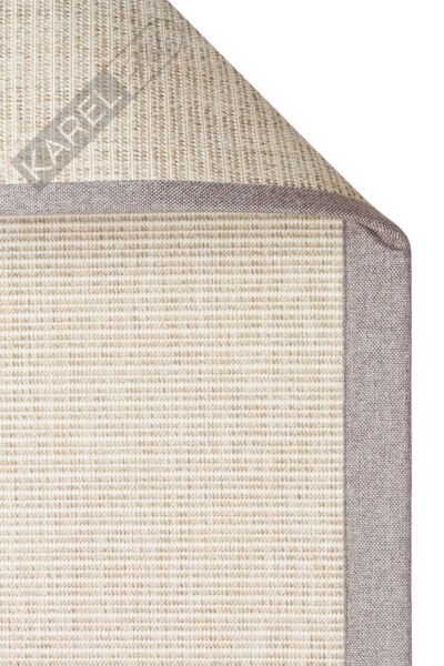 Sisal Halı Vnt 2706 Cream Brd Grey Iç Ve Dış Mekan Kullanımına Uygun Sisal