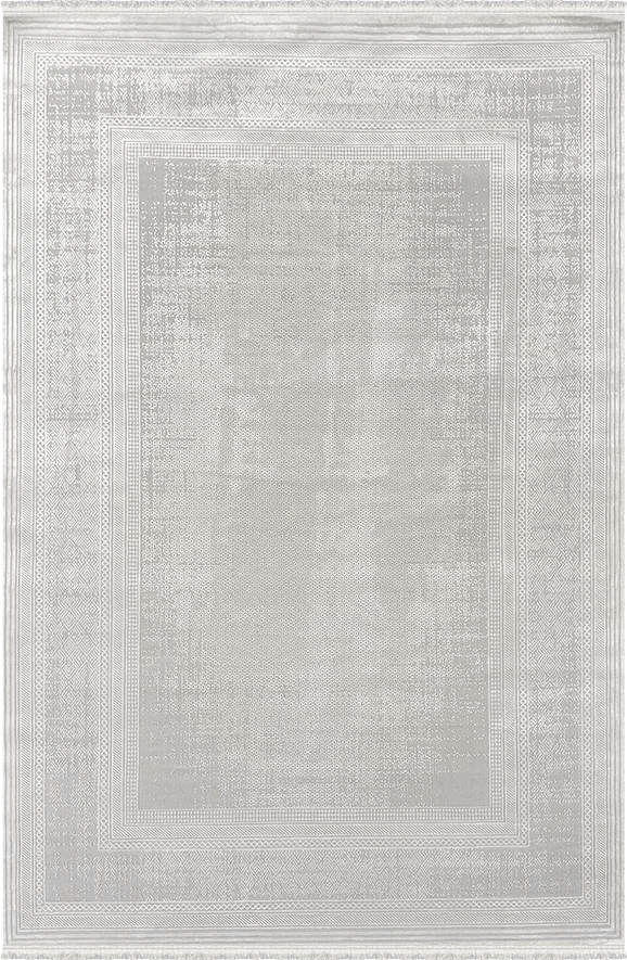 Woolen Halı Valentin Koleksiyonu 6257 Gri Premium Viskon Halı