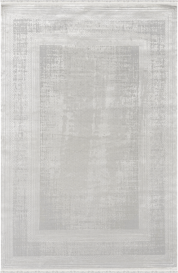 Woolen Halı Valentin Koleksiyonu 6257 Gri Premium Viskon Halı