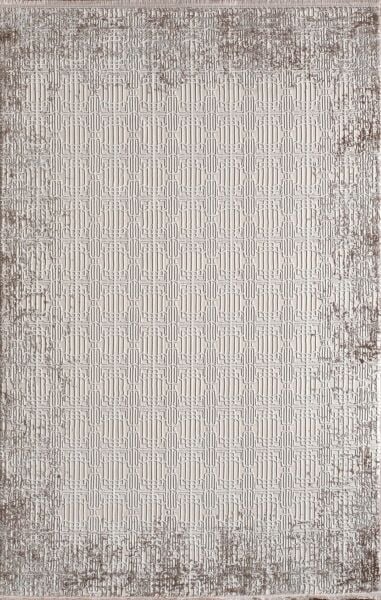 Artemis Halı Serena - 03370A - Krem Gri Vizon Polyester Halı