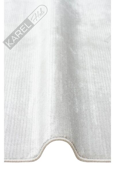 SATEEN LUX ST 907 SILVER Hav Toz Vermez Modern Halı