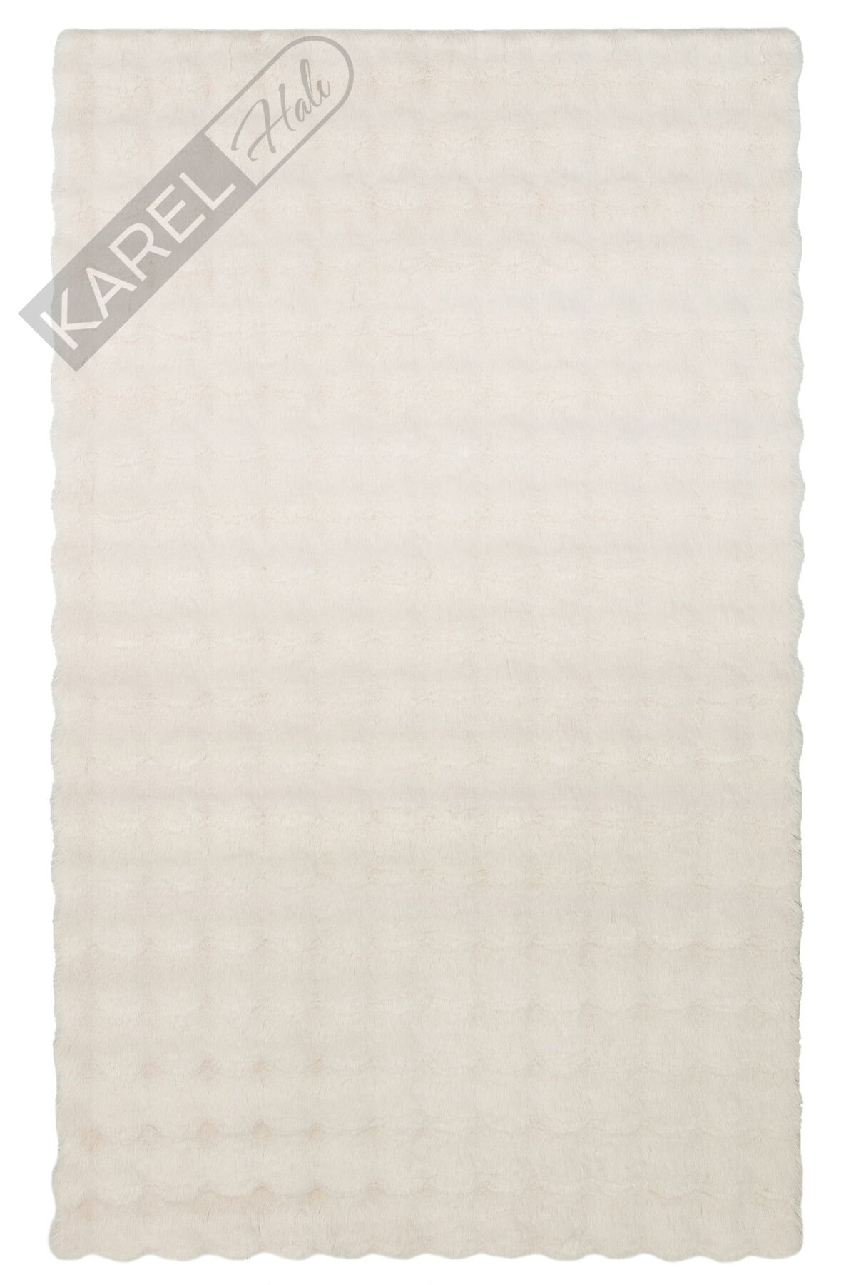 Sandy SND Plain Beige Özel Yüksek Alçak Dokulu Yumuşak Tuşeli Suni Kürk.NEŞEM HALI