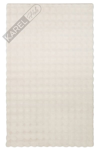 Sandy SND Plain Beige Özel Yüksek Alçak Dokulu Yumuşak Tuşeli Suni Kürk.NEŞEM HALI