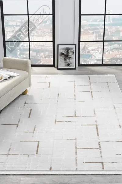 Seyran Halı Vista 5118 Kahve Akrilik Halı