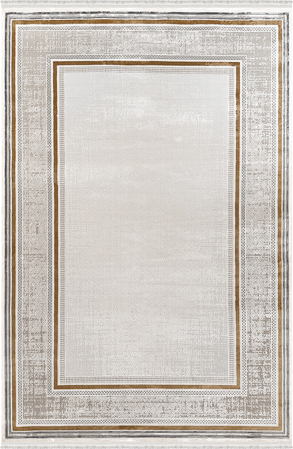 Woolen Halı Valentin Koleksiyonu 6258 Gold Premium Viskon Halı
