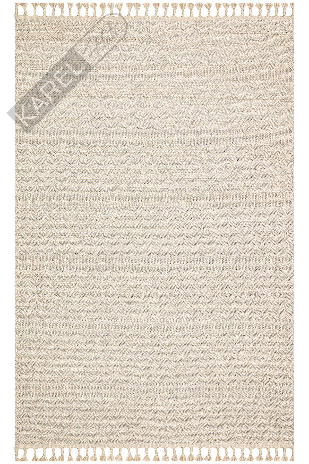 SOHO SH 01 BEIGE Hav Toz Vermez Hasır Dokuma Modern Makine Halısı