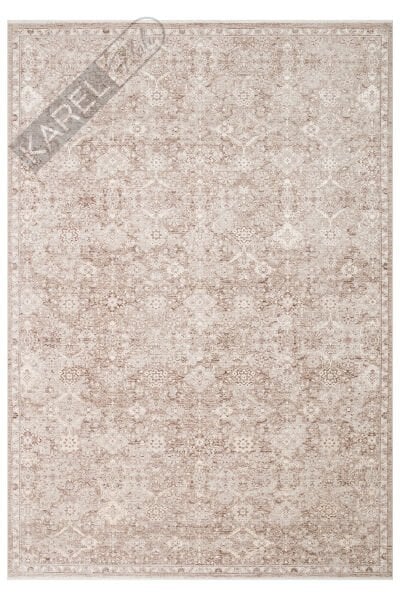 MAHAL MOOD MHL MOOD 07 BEIGE Klasik Desenli Yüksek Kalite Sık Dokuma Salon Halısı