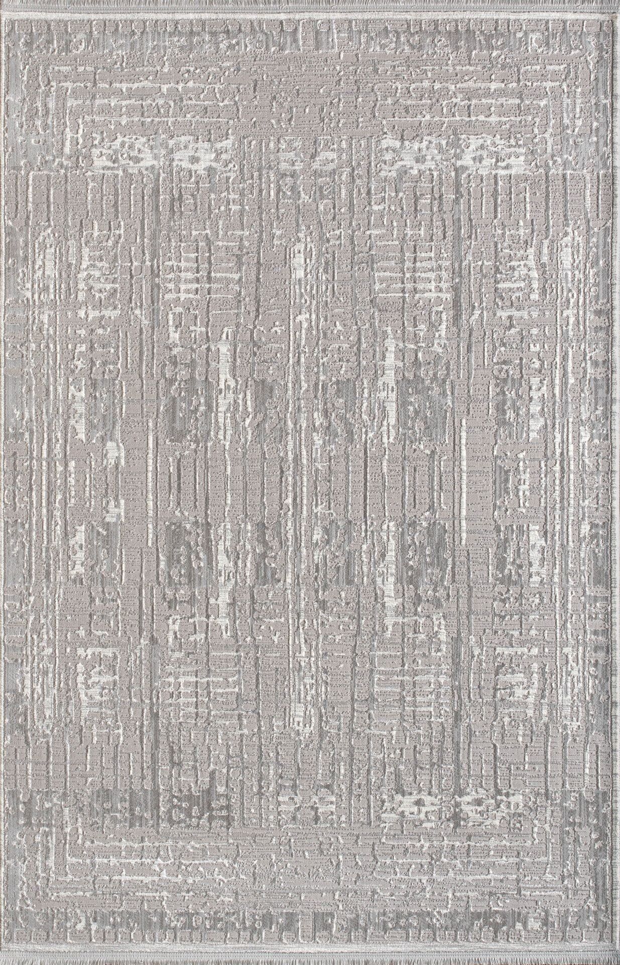 Artemis Halı Serena - 03366B - Krem Gri Polyester Halı