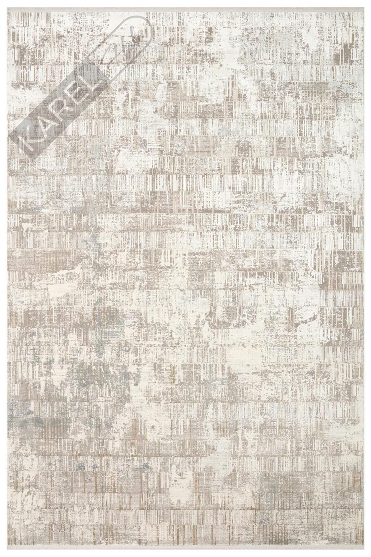FRESCO FS 36 CREAM BEIGE XW Yüksek Alçak Dokulu Özel Işıltılı Yüksek Kaliteli Sık Dokuma Modern Sal
