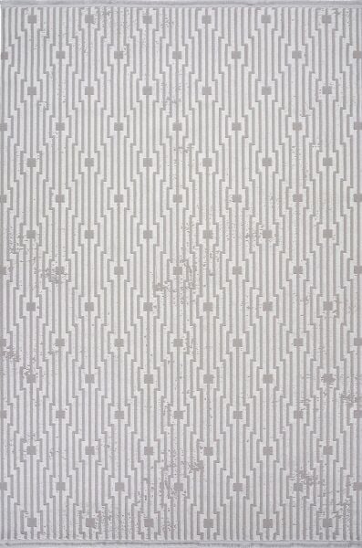 Artemis Halı Karizma - 02823C - Gri Beyaz Polyester Halı