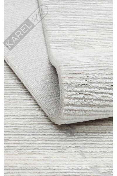 LAGOS XW LGS 20 CREAM GREY XW Hav Toz Vermez Eskitme Desenli Modern Makine Halısı
