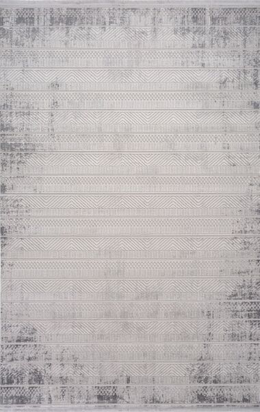 Artemis Halı Karizma - 02811C - Krem Gri Polyester Halı