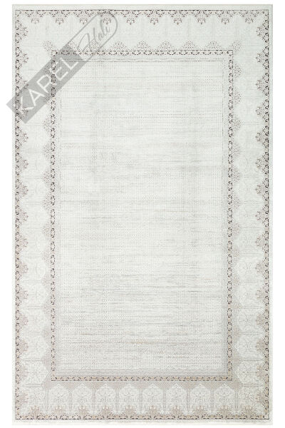 MAHAL MHL 07 CREAM GOLD  Modern Desenli Yüksek Kalite Sık Dokuma Salon Halısı