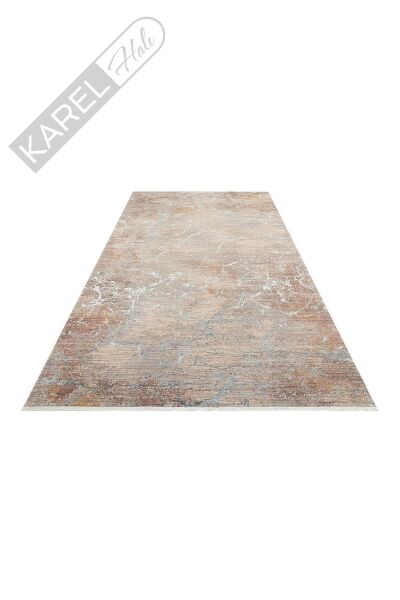LA PAZ LPZ 01 GREY Yüksek Alçak Dokulu Yüksek Kaliteli Sık Dokuma Modern Salon Halısı