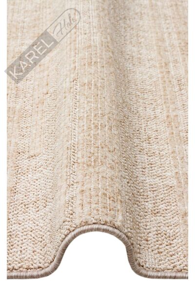 JOY JOY 01 BEIGE  Hav Toz Vermeyen Yumuşak dokulu Modern Makine Halısı