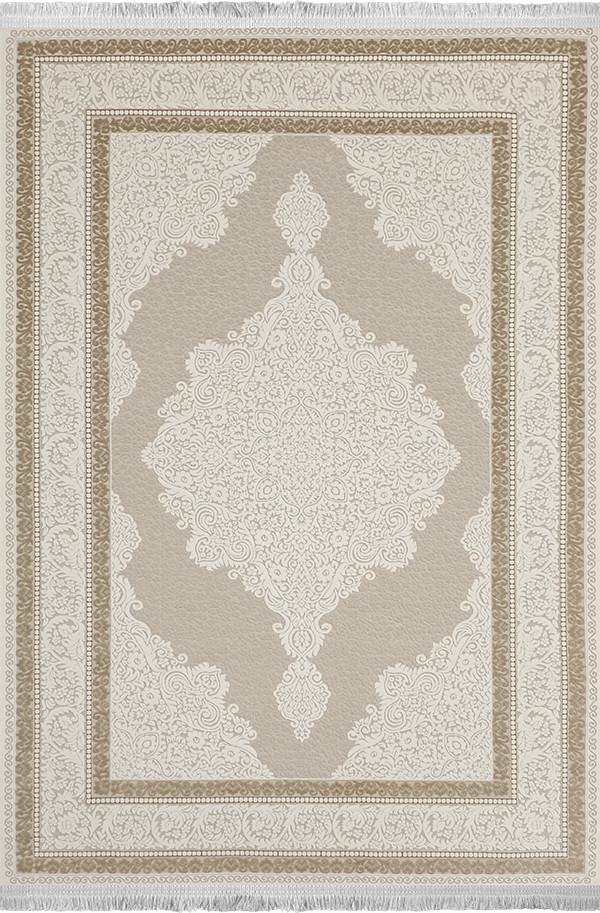 Woolen Halı Milano Koleksiyonu 4751 Bej Akrilik Halı