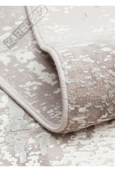 FRESCO FS 35 GREY BEIGE XW Yüksek Alçak Dokulu Özel Işıltılı Yüksek Kaliteli Sık Dokuma Modern Salo
