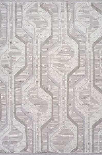Artemis Halı Karizma - 02819E - Gri Beyaz Polyester Halı