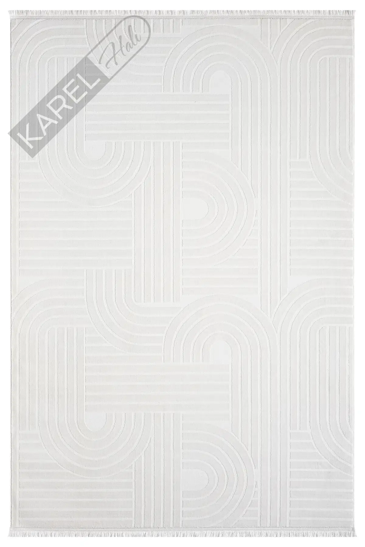 Seyran Halı Vista 5110 Krem Akrilik Halı