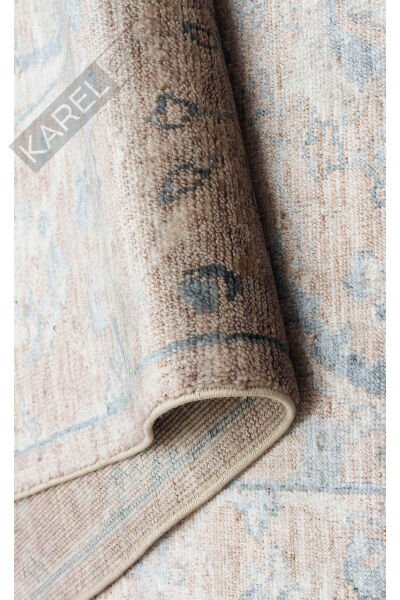 Tf 07 Vızon Sky - Taftan - Pakistan Overdyed Tarzı Halı, Özel Tezgah Uşak Halısı
