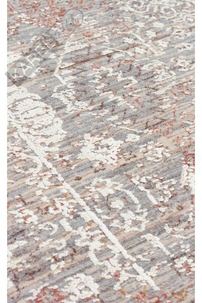 LA PAZ LPZ 02 BEIGE Yüksek Alçak Dokulu Yüksek Kaliteli Sık Dokuma Modern Salon Halısı