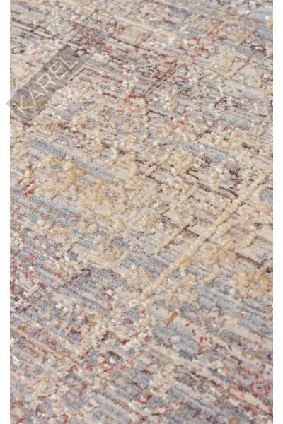 LA PAZ LPZ 02 BEIGE Yüksek Alçak Dokulu Yüksek Kaliteli Sık Dokuma Modern Salon Halısı