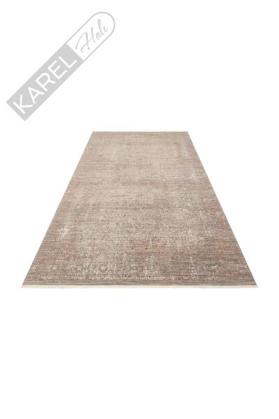 LA PAZ LPZ 02 BEIGE Yüksek Alçak Dokulu Yüksek Kaliteli Sık Dokuma Modern Salon Halısı