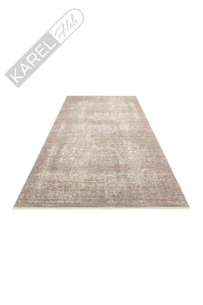 LA PAZ LPZ 02 BEIGE Yüksek Alçak Dokulu Yüksek Kaliteli Sık Dokuma Modern Salon Halısı