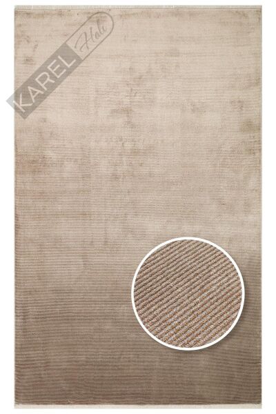 NAPOLI NAP 01 VIZON GREY Sade Desenli Modern Sık Dokuma Makine Halısı