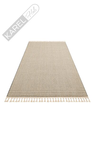 SOHO SH 17 BEIGE IVORY  Hav Toz Vermez Hasır Dokuma Modern Makine Halısı