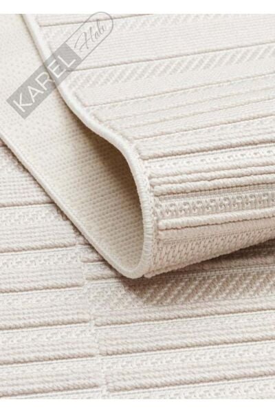 MONO LOOP MNO LOOP 01 BEIGE Bukleli Sisal Dokuma Yıkanabilir Hav Vermez Kaymaz Tabanlı Kolay Temizl