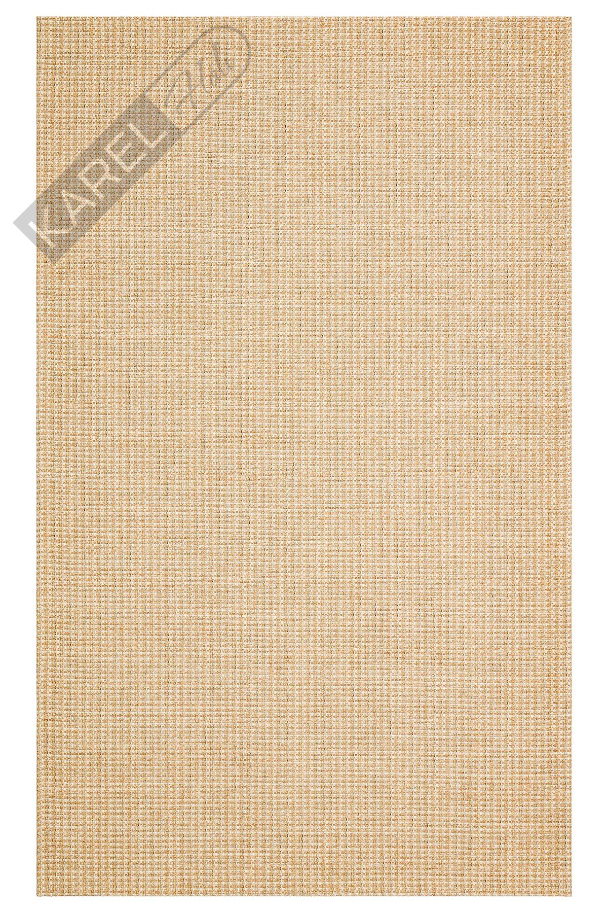 Brooklyn Brk 01 Natural Beıge Hasır Görünümlü Kaymaz Renkli Dokuma Modern Kilim