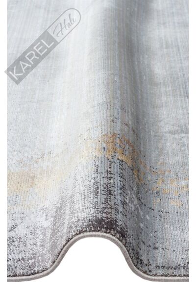 MAHAL MHL 11 GREY GOLD Klasik Desenli Yüksek Kalite Sık Dokuma Salon Halısı