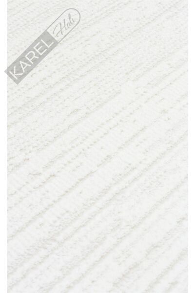 LAGOS XW LGS 16 CREAM GREY XW Hav Toz Vermez Eskitme Desenli Modern Makine Halısı