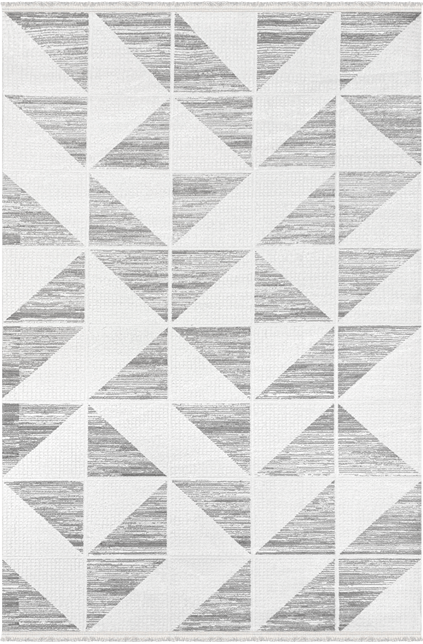 Woolen Halı Vesta Koleksiyonu 3755 Gri Akrilik Halı