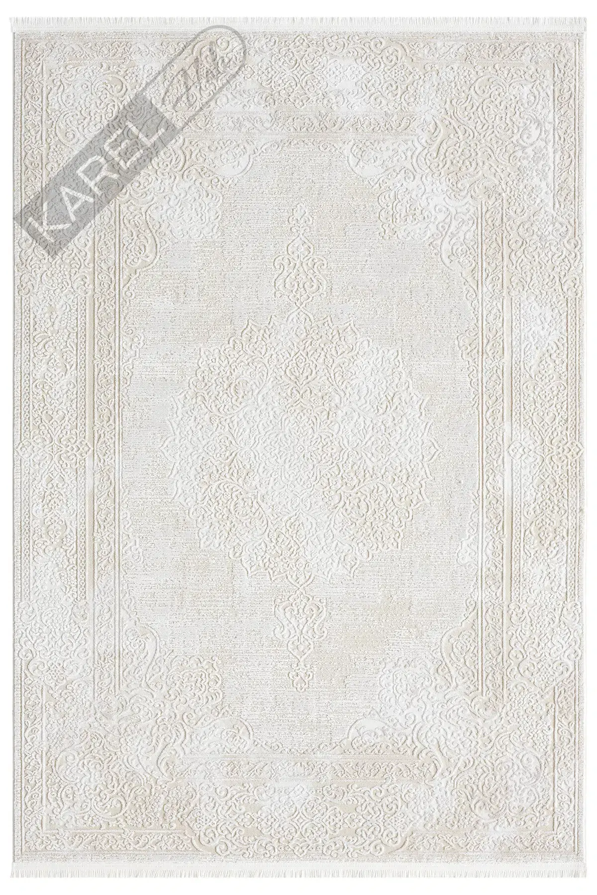 Seyran Halı Vista 5122 Krem Akrilik Halı