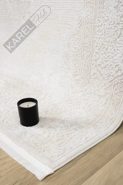Seyran Halı Vista 5122 Krem Akrilik Halı
