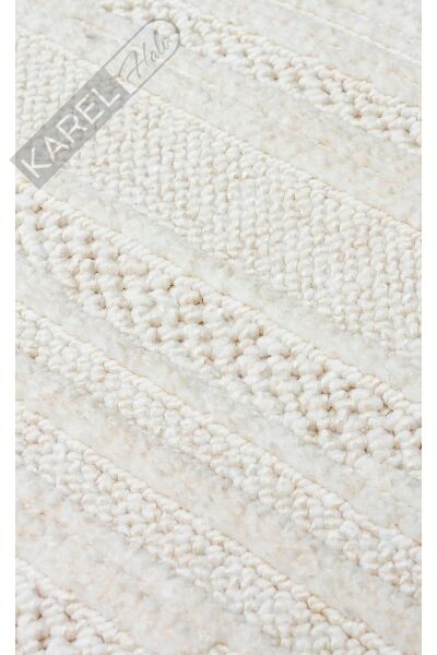 JOY JOY 01 WHITE  Hav Toz Vermeyen Yumuşak dokulu Modern Makine Halısı
