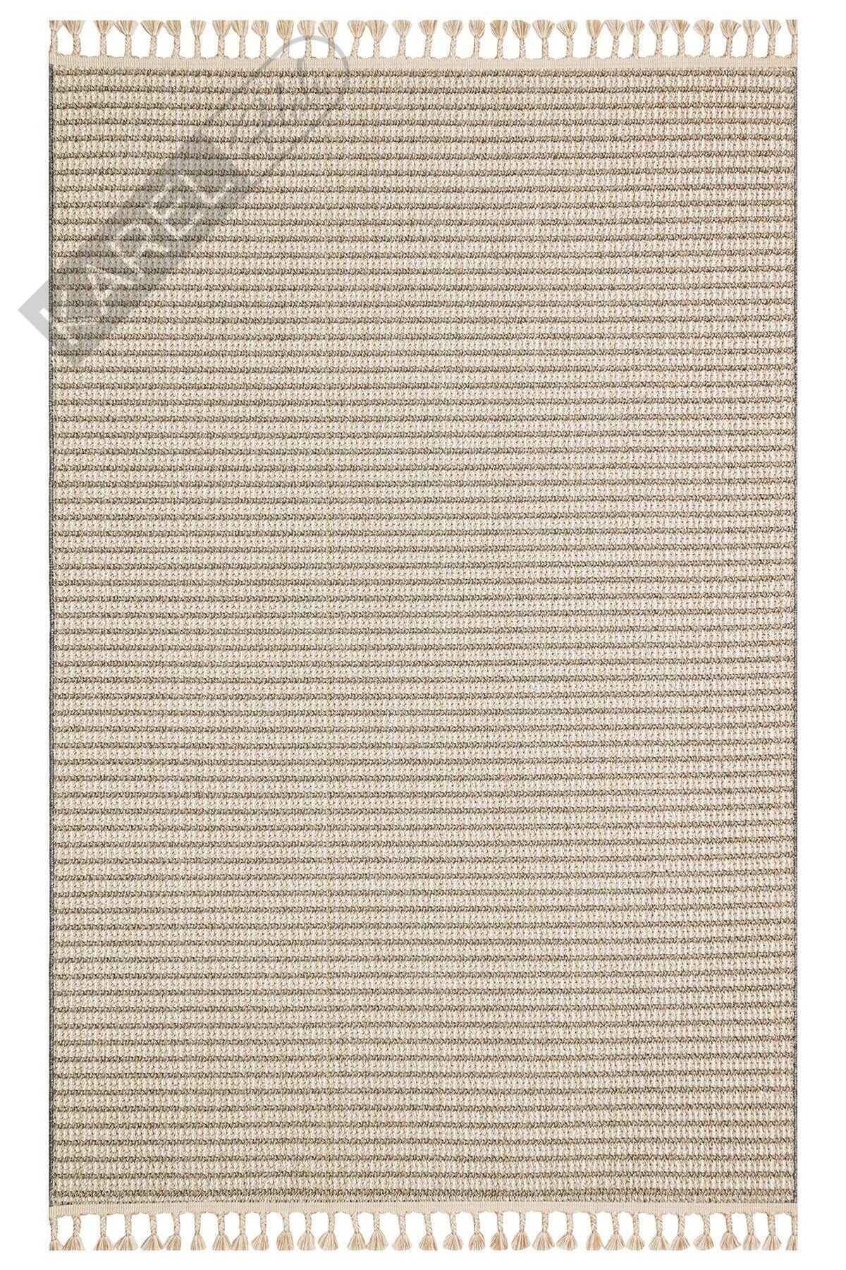 SOHO SH 17 BEIGE IVORY  Hav Toz Vermez Hasır Dokuma Modern Makine Halısı