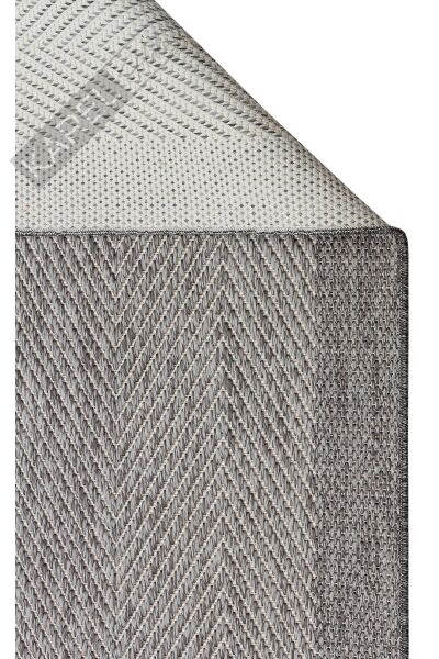 Mono Mno 02 Grey Hav Toz Vermez Kaymaz Tabanlı Şık Kilim