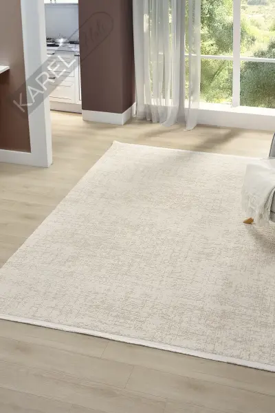 Seyran Halı İmaj 8080 Krem Akrilik Halı