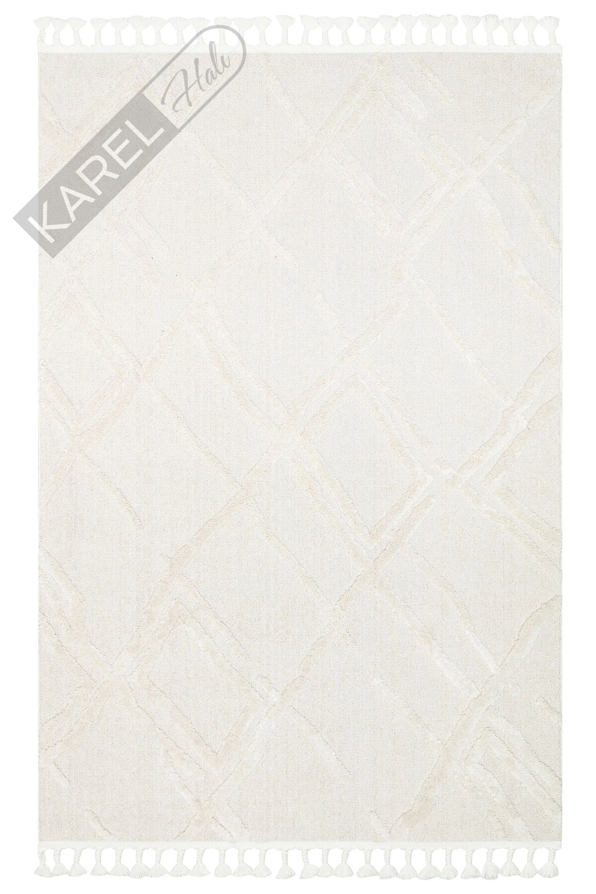 Terazzo TRZ 03 Whıte Hav Toz Vermez Yumuşak Dokulu Modern Iskindinav Halı
