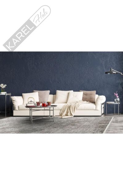 Yüksek Alçak Dokulu Özel Işıltılı Yüksek Kaliteli Sık Dokuma Modern Salon Halısı