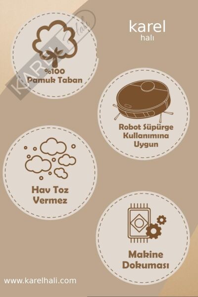 Seyran Halı Peru Koleksiyonu 10203 Bej Vintage Halı