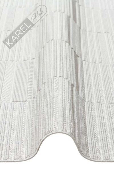 MONO LOOP MNO LOOP 01 GREY Bukleli Sisal Dokuma Yıkanabilir Hav Vermez Kaymaz Tabanlı Kolay Temizle