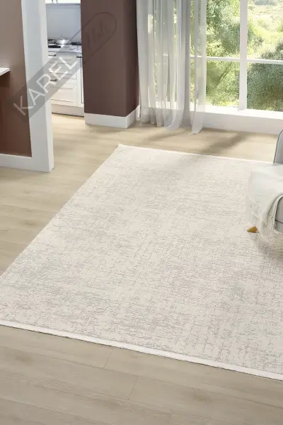 Seyran Halı İmaj 8080 Krem Gri Akrilik Halı