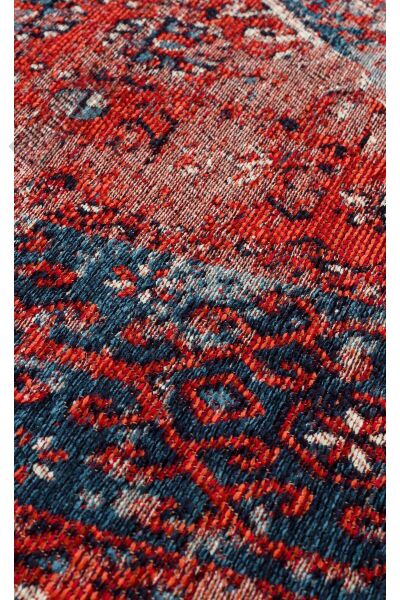 ANADOLU KILIM AND 02 MULTY Geleneksel Anadolu Motifli Yıkanabilir Kaymaz Tabanlı Şönil Dokuma Halı